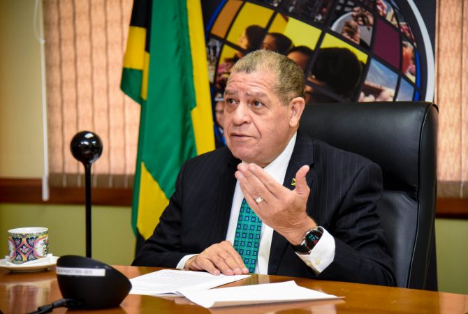 Minister of Industry, Investment and Commerce with portfolio responsibility for Agriculture and Fisheries, Hon. Audley Shaw.